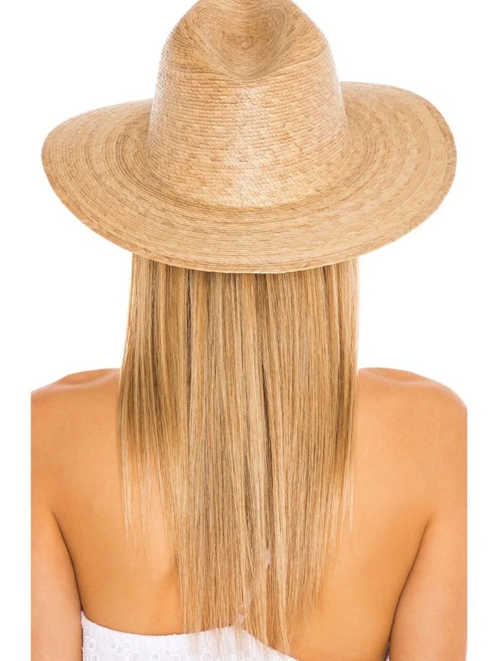 Lack Of Color Natural Straw Fedora Hat